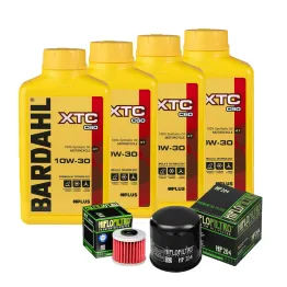 MF5177 Tagliando Honda X-ADV 750 - 2017 a 2026 - 4 Olio Bardahl XTC 10W30 Filtro