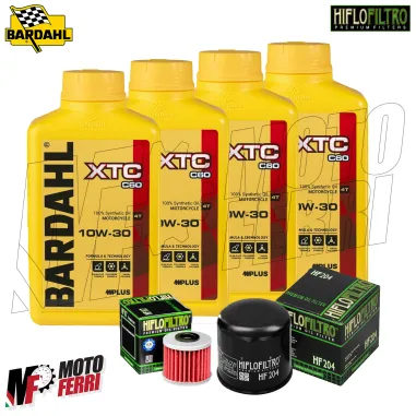 MF5177 Tagliando Honda X-ADV 750 - 2017 a 2026 - 4 Olio Bardahl XTC 10W30 Filtro