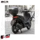 MF5457 Bauletto 29 Litri BCR Piastra e Schienalino Universale Scooter Nero