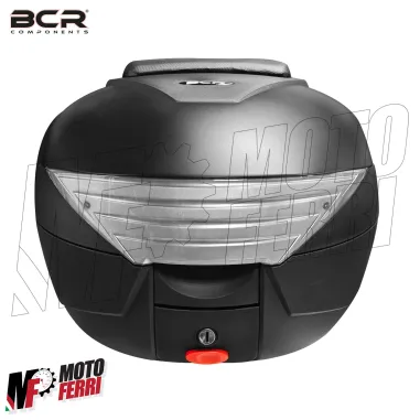 MF5457 Bauletto 29 Litri BCR Piastra e Schienalino Universale Scooter Nero