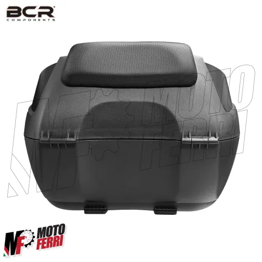MF5457 Bauletto 29 Litri BCR Piastra e Schienalino Universale Scooter Nero
