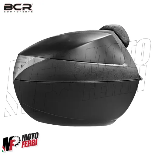 MF5457 Bauletto 29 Litri BCR Piastra e Schienalino Universale Scooter Nero