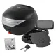 MF5457 Bauletto 29 Litri BCR Piastra e Schienalino Universale Scooter Nero