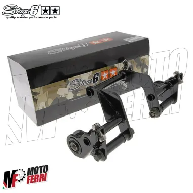 MF2576 TELAIETTO REGGI BLOCCO MOTORE STAGE6 MKII YAMAHA AEROX MBK NITRO 50 2T