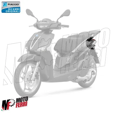 MF4328 Deflettore Posteriore Sinistro Piaggio Liberty 50 125 150 iGet E5+ 2025