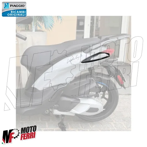 MF4328 Deflettore Posteriore Sinistro Piaggio Liberty 50 125 150 iGet E5+ 2025