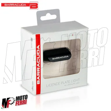 MF2579 Luce Targa Portatarga Barracuda Moto a Led Universale Omologata