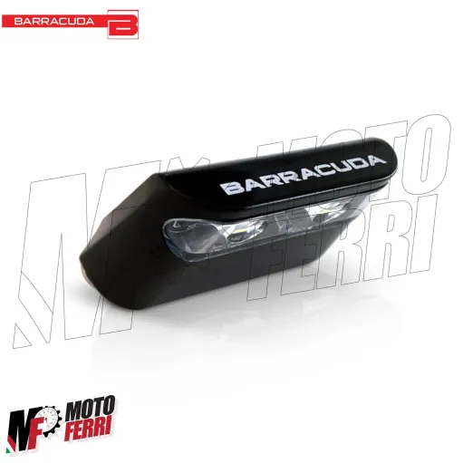 MF2579 Luce Targa Portatarga Barracuda Moto a Led Universale Omologata