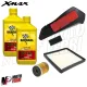 MF2582 - KIT TAGLIANDO 2 LT XTC FILTRO OLIO ARIA YAMAHA 300 XMAX CZD 2017 2021