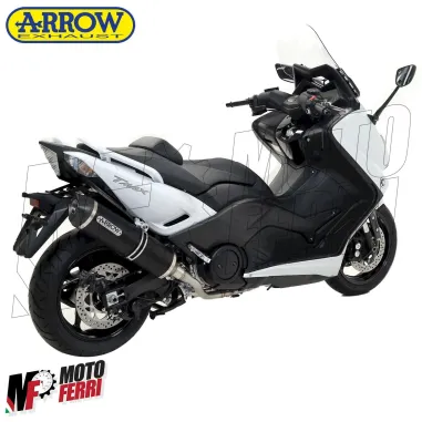 MF258x - MARMITTA SCARICO COLLETTORI ARROW RACING DARK YAMAHA TMAX 530 2012 2016