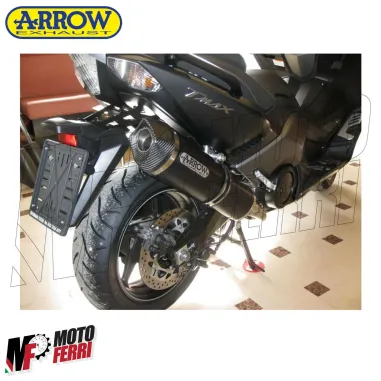 MF258x - MARMITTA SCARICO COLLETTORI ARROW RACING DARK YAMAHA TMAX 530 2012 2016
