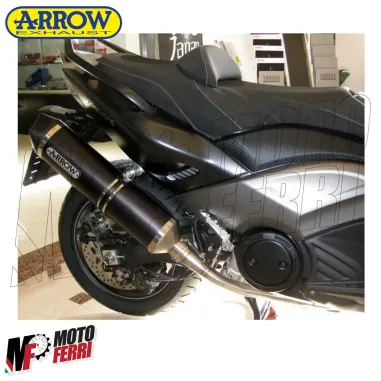 MF258x - MARMITTA SCARICO COLLETTORI ARROW RACING DARK YAMAHA TMAX 530 2012 2016