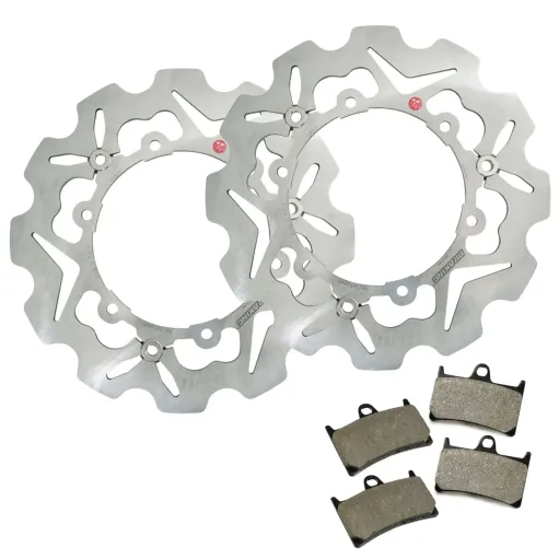 MF2623 KIT 2 DISCO FRENO ANTERIORE WAVE BRAKING YAMAHA 500 TMAX 2008 - 2011