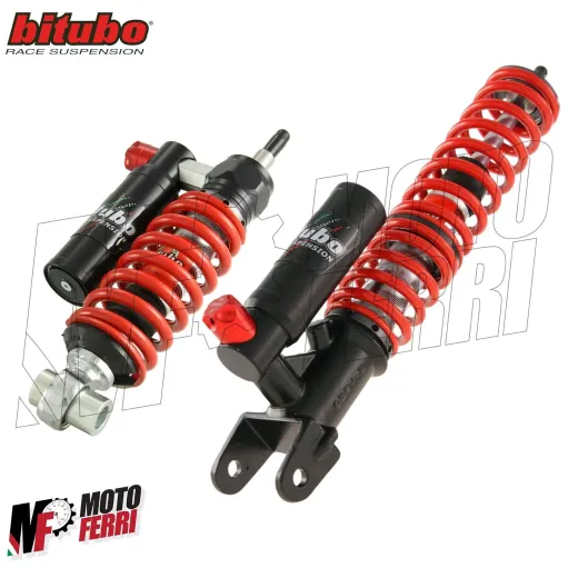 AMMORTIZZATORE BITUBO ANTERIORE + POSTERIORE A GAS VESPA 50 SPECIAL R L 125 ET3 PRIMAVERA