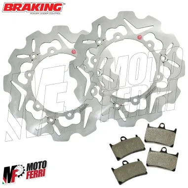 MF2623 KIT 2 DISCO FRENO ANTERIORE WAVE BRAKING YAMAHA 500 TMAX 2008 - 2011