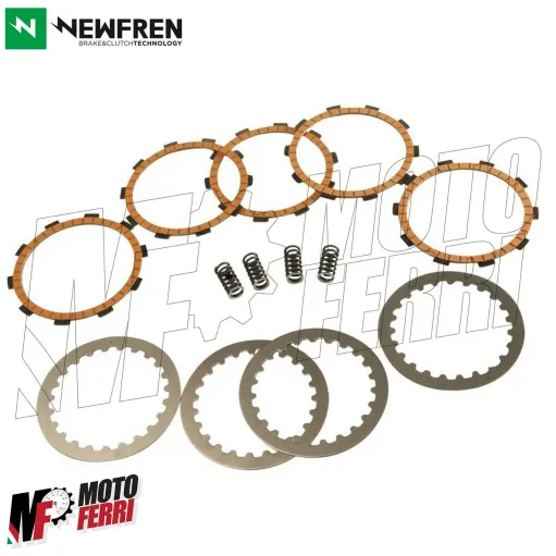 MF2629 DISCHI FRIZIONE NEWFREN MOTORE MINARELLI AM6 AM345 CON MOLLE RINFORZATE