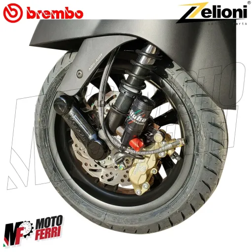 MF2636 - PINZA FRENO ANTERIORE BREMBO P4 30/34 C VESPA 125 300 GTS HPE 2014 2023