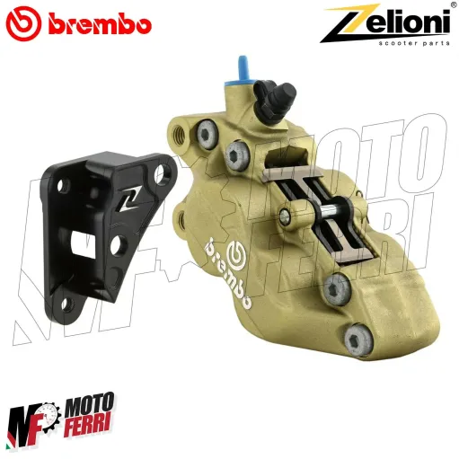 MF2636 - PINZA FRENO ANTERIORE BREMBO P4 30/34 C VESPA 125 300 GTS HPE 2014 2023
