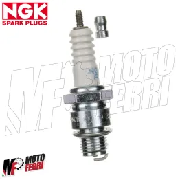 MF2665 Candela NGK BR8HS Passo Corto Booster SR Aerox Nitro F12 F15 Neos 50 2T 2