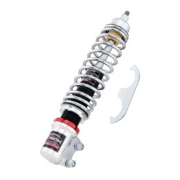 Ammortizzatore Anteriore Vespa PX PE / T5 125 150 200 Carbone Hi-Tech Cromato