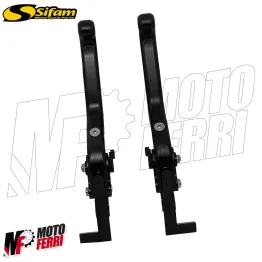 MF2673 Leve Freno CNC Regolabili Snodate Yamaha TMax 500 530 560 da 2008 a 2025 2