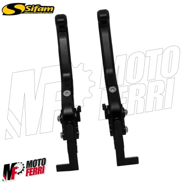 MF2673 Leve Freno CNC Regolabili Snodate Yamaha TMax 500 530 560 da 2008 a 2025