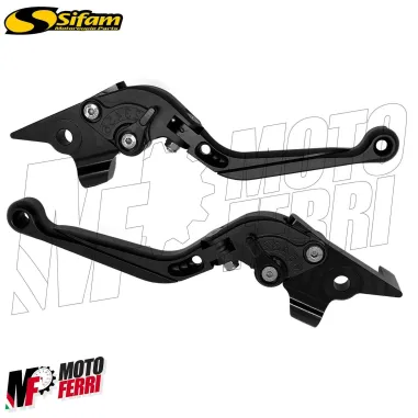 MF2673 Leve Freno CNC Regolabili Snodate Yamaha TMax 500 530 560 da 2008 a 2025