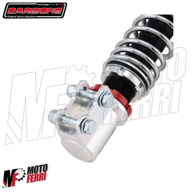 Ammortizzatore Anteriore Vespa PX PE / T5 125 150 200 Carbone Hi-Tech Cromato