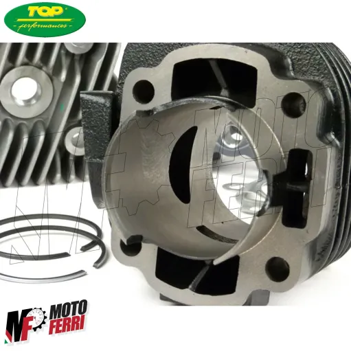 MF2698 - KIT CILINDRO 70CC GHISA TOP BLACK 47 MINARELLI ARIA F12 F10 SR OVETTO
