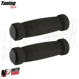 MF2718 - MANOPOLE IN SPUGNA NERA FORO SVITABILE UNIVERSALE F12 AEROX BOOSTER ZIP 2