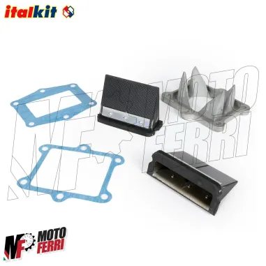 MF2719 Pacco Valvola Lamellare ItalKit per Quattrini M1L GTR 60 M200 Dea Vespa