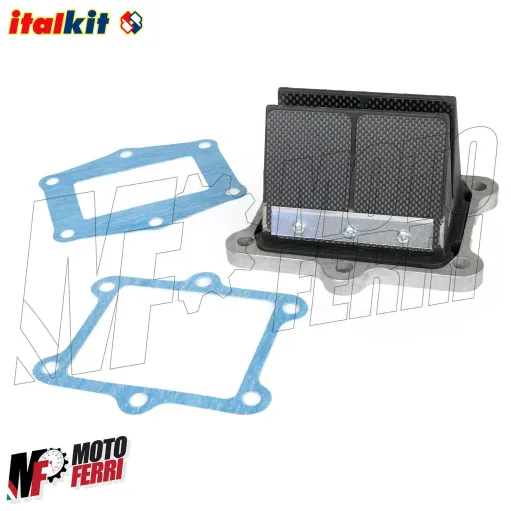 MF2719 Pacco Valvola Lamellare ItalKit per Quattrini M1L GTR 60 M200 Dea Vespa