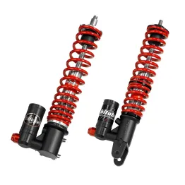 AMMORTIZZATORE BITUBO ANTERIORE E POSTERIORE ROSSO A GAS VESPA 125 150 200 PX PE