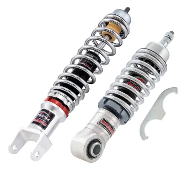 AMMORTIZZATORE ANTERIORE E POSTERIORE CARBONE HI-TECH CROMATO VESPA 50 R L N 125 ET3 PRIMAVERA