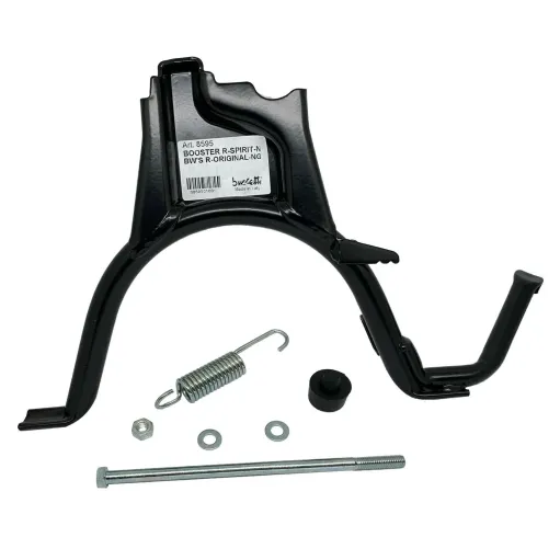 MF2743 - Cavalletto Centrale Buzzetti Nero MBK Booster Yamaha BWS Spirit R NG 50