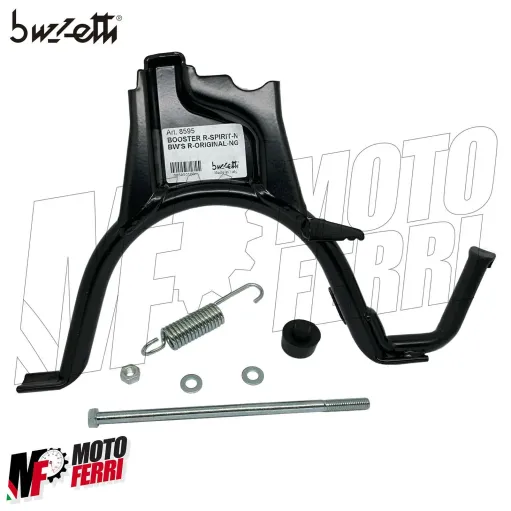 MF2743 - Cavalletto Centrale Buzzetti Nero MBK Booster Yamaha BWS Spirit R NG 50