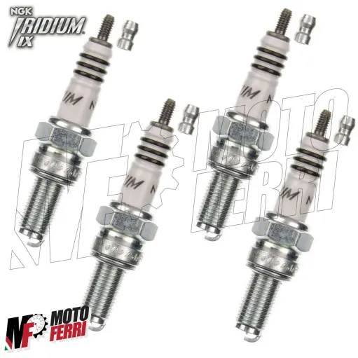 4 Candele NGK Iridium CR9EIX Iridio Suzuki GSX-R 600 750 1000 - MF2763