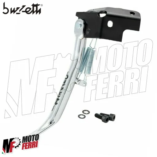 MF2767 - CAVALLETTO LATERALE CROMATO BUZZETTI VESPA PRIMAVERA SPRINT 50 125 150
