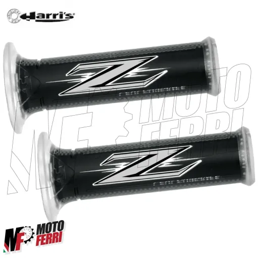 MF2821 - COPPIA MANOPOLE SOFT GRIP HARRI'S KAWASAKI Z1000 Z900 Z800 Z750 Z650 Z