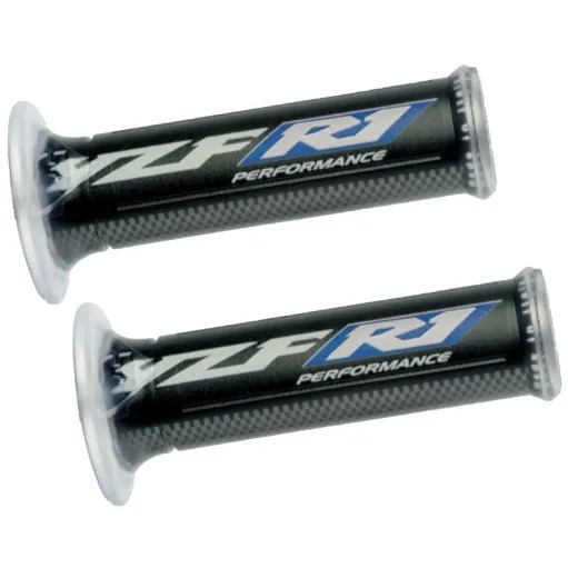MF2825 - COPPIA MANOPOLE SOFT GRIPS HARRI'S YAMAHA YZF R1 SP M M1 1000 CON LOGO