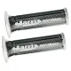 MF2827 - Coppia Manopole Soft Grips Harri's Universali Scooter Effetto Carbonio