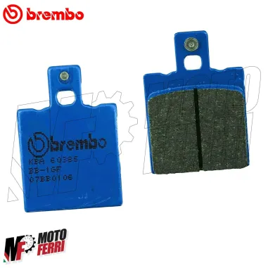 MF2834 - COPPIA PASTIGLIE FRENO POSTERIORI BREMBO DUCATI MONSTER 600 620 695 998