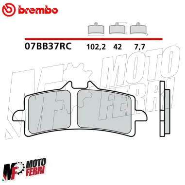 MF2836 KIT PASTIGLIE FRENO ANTERIORI BREMBO RSV4 TUONO PANIGALE STREETFIGHTER
