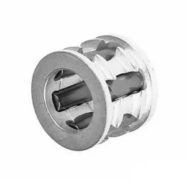 MF2844 Gabbia rulli argentata STAGE6 da 12 a 10 mm Scooter Minarelli 2T 50cc