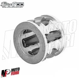 MF2844 Gabbia rulli argentata STAGE6 da 12 a 10 mm Scooter Minarelli 2T 50cc 2