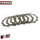 MF2849 KIT 6 DISCHI FRIZIONE GUARNITI FERODO YAMAHA XT 225 DAL 1997 AL 2006