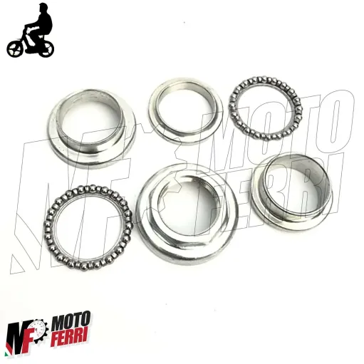 MF2870 SERIE CALOTTE STERZO FORCELLA COMPLETA PIAGGIO CIAO P PX SC MIX