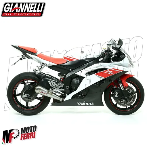 MF2877 TERMINALE Marmitta GIANNELLI GX ONE YAMAHA YZF 600 R6 DAL 2006 AL 2016