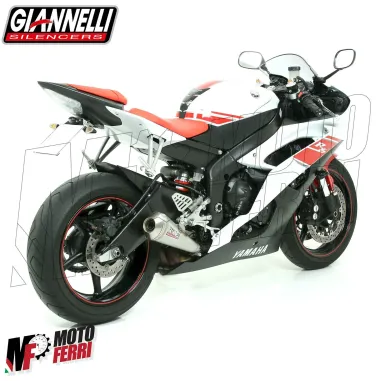 MF2877 TERMINALE Marmitta GIANNELLI GX ONE YAMAHA YZF 600 R6 DAL 2006 AL 2016