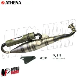MF2879 - MARMITTA ATHENA RACING MINARELLI ORIZZONTALE AEROX NITRO SR F12 50 2T 2